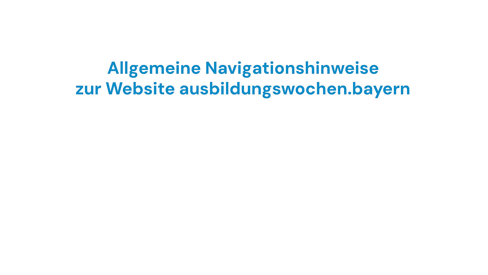 Vorschaubild zum Video über die Seitennavigation in Deutscher Gebärdensprache.