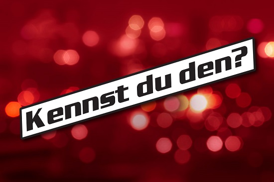 Grafik mit Schriftzug „Kennst Du den“.
