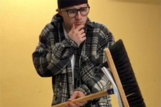 Bildschirmfoto, Video mit Gipser Felix